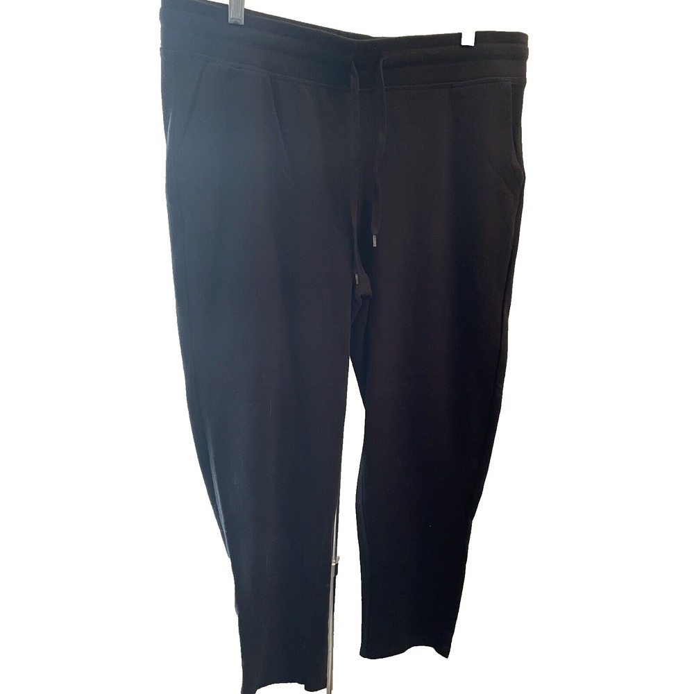 CHAMPION ELITE‎ SWEATPANTS WOMENS ACTIVEWEAR ATHLEISURE BLACK XL